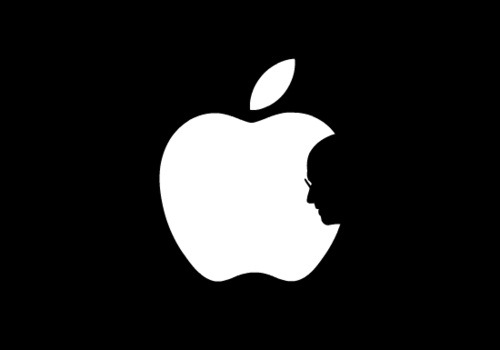 steve jobs apple tribute logo