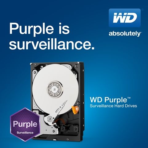 wd purple surveillance drive specifications