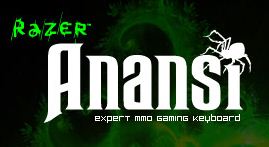 Razer’s World’s first MMO Gaming Keyboard Anansi