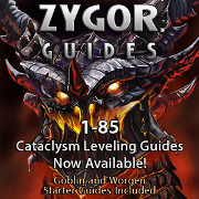 WoW Cataclysm guides. Level up fast with Zygor Guides
