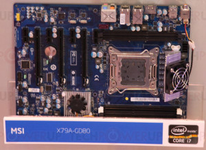 MSI X79A-GD80 LGA2011 Sandy Bridge-E