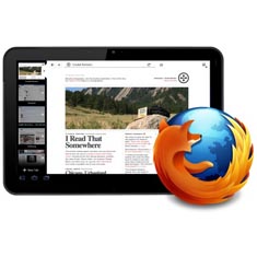 Mozilla Firefox for Tablets will make you happy