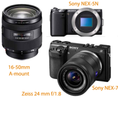 Sony NEX Cameras, Sony’s next generation camera