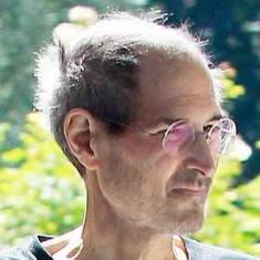 Photo of Steve Jobs after his Resignation
