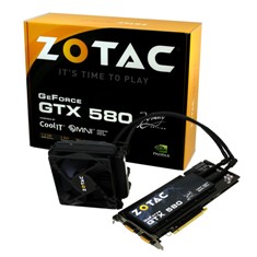 Zotac GeForce GTX 580 Infinity Edition With CoolIT Water Cooling Solution