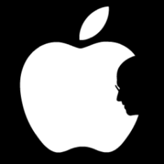 Most popular Steve Jobs Apple Tribute Logo by Jonathan Mak