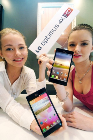LG Optimus 4X HD features Android v4.0 ICS and Tegra 3 Quad Core
