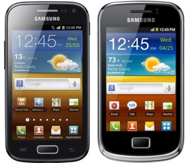 Samsung GALAXY Ace 2 and GALAXY Mini 2 revealed!