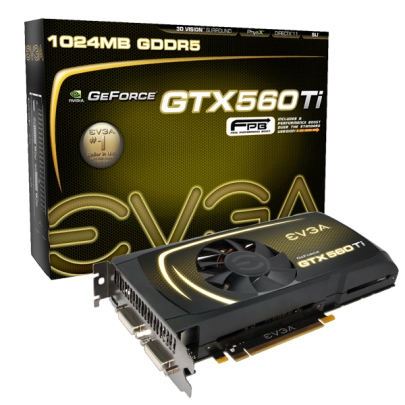 EVGA GeForce GTX 560 Ti FPB Promo Code: Get $25 Off