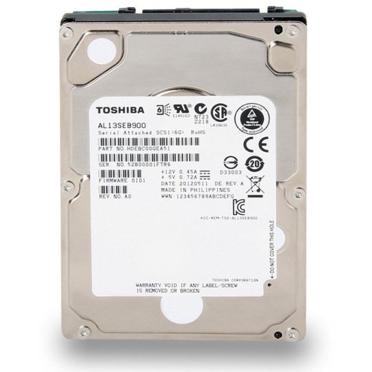 Toshiba AL13SE 10,000 RPM-Class Enterprise HDD is made in the Philippines