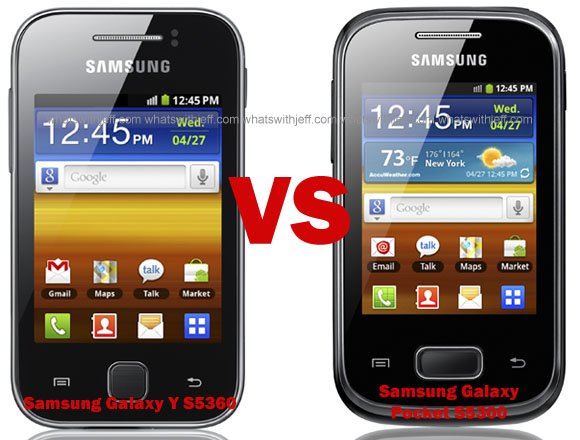 Samsung Galaxy Y vs Samsung Galaxy Pocket: Which one is for you?