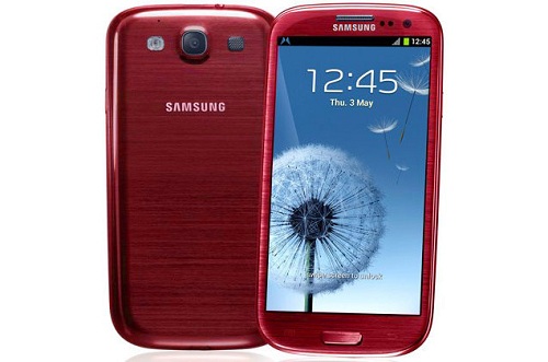 Samsung Galaxy S III Garnet Red Now Available