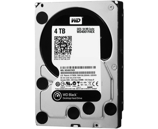 WD Black 4TB Capacity Now Available