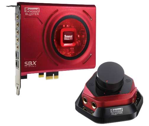 Creative Sound Blaster Zx SBX PCIE Gaming Sound Card