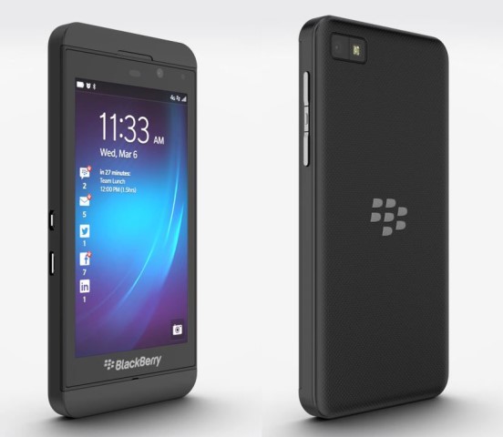 Get the New BlackBerry Z10 Free on the Following Data Plans