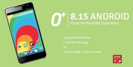 O+ 8.15 5-Inch Jelly Bean Android Phone Takes on the Quad Core Competition