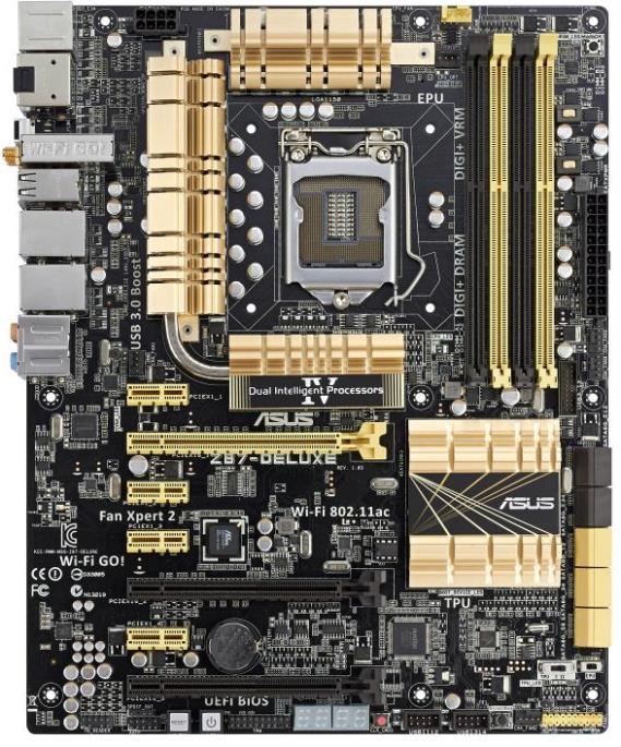 Asus Z87 Classic Series Announced! Gold is the New Look