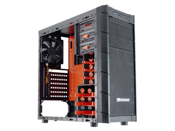 cougar archcon mid tower gaming case