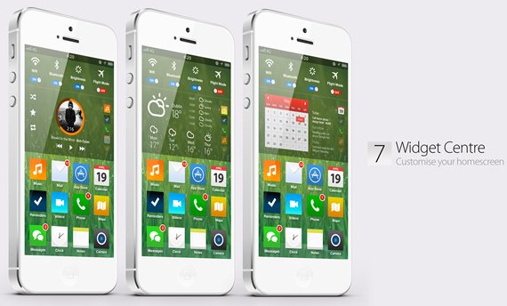 iOS 7 Concept Design – Would You Like the New Look?
