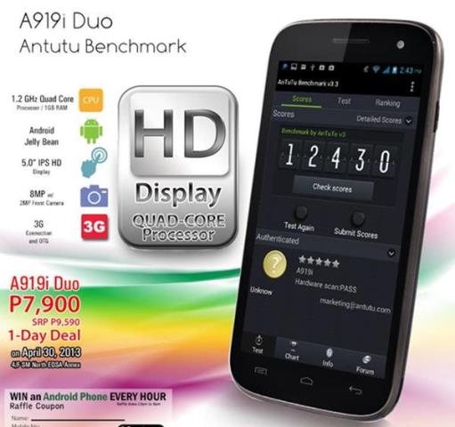 MyPhone A919i Duo is a Hit in Philippines