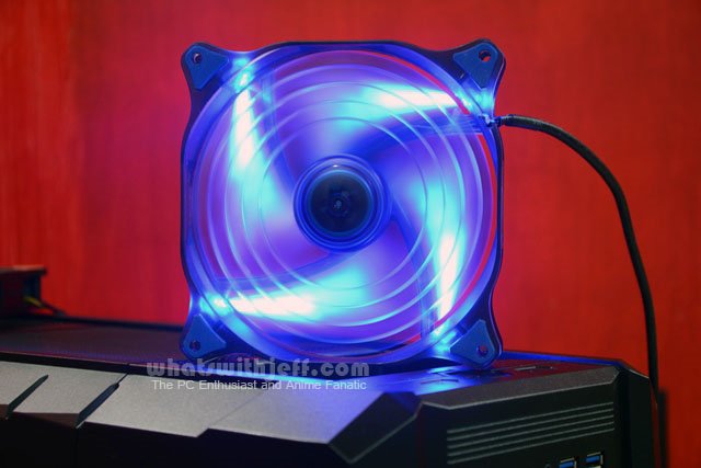 cougar dual-x cfd 140 blue led review