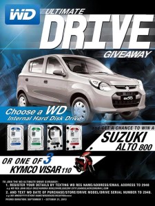 WD Contest win suzuki alto 800