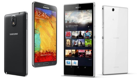 Samsung Galaxy Note 3 vs Sony Xperia Z Ultra: Which One is Better?