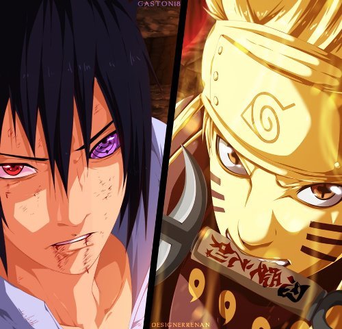 Sasuke and Naruto vs Madara (Naruto 674)