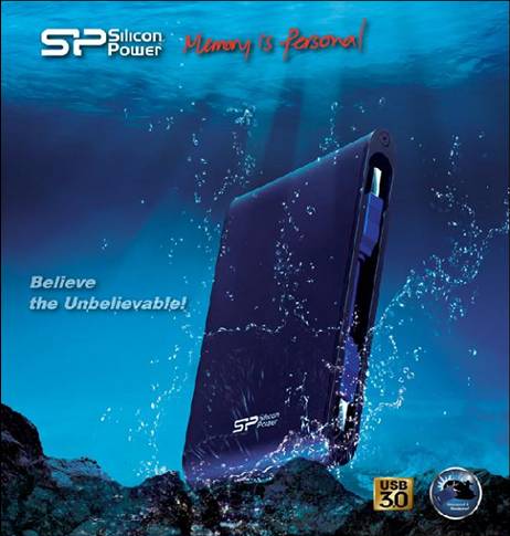 Silicon Power Armor A80 Portable Hard Drive Is A Waterproof and Shockproof Warrior