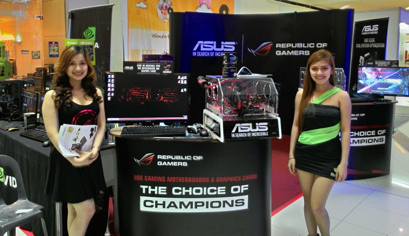 ASUS Republic of Gamers in MCE 2014 (Mindanao Cyber Expo)