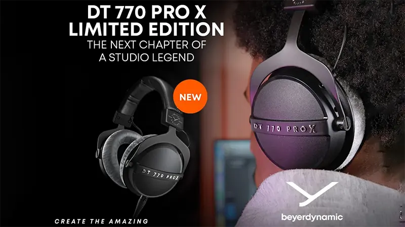 Beyerdynamic DT 770 PRO X Limited Edition Headphones Released