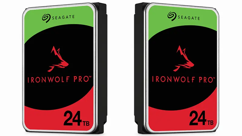 Seagate 24TB IronWolf Pro Hard Drives Released